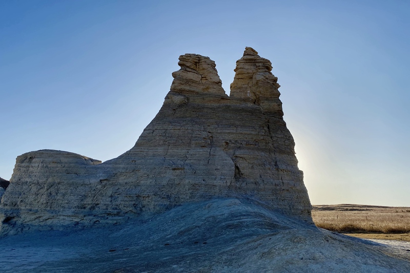 Chalk Pyramids in Kansas?