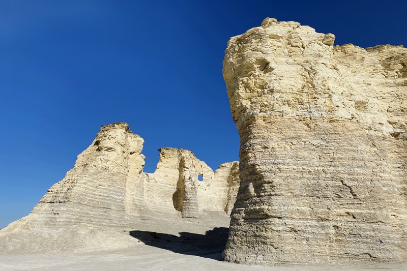 Chalk Pyramids in Kansas?